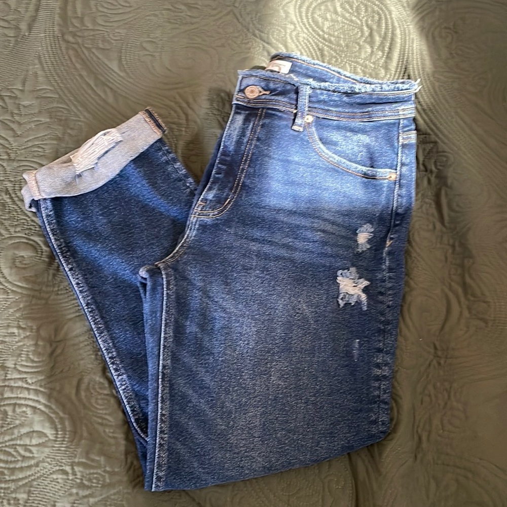 Maurice’s KanCan Distressed Cuffed Jeans